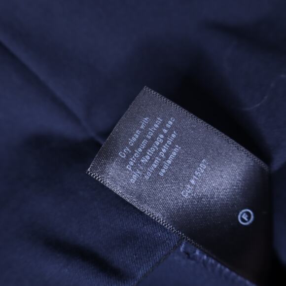 RAG & BONE Ankle Length Trouser Navy Blue Pull On Pocketless Casual Women's 2 - Picture 8 of 9